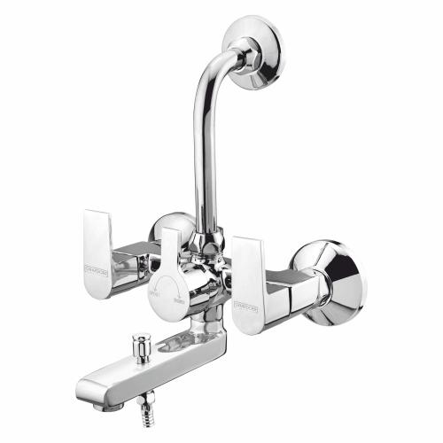 Wall Mixer Three in One with L-Bend for Overhead Shower